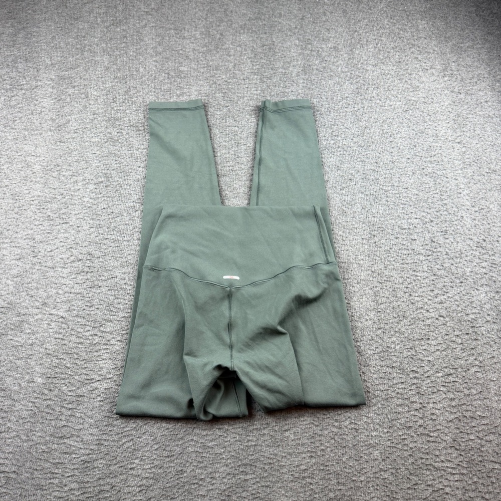 Aerie‎ Leggings Women's Small Green Chill Play Move High Waisted 7/8 Athletic